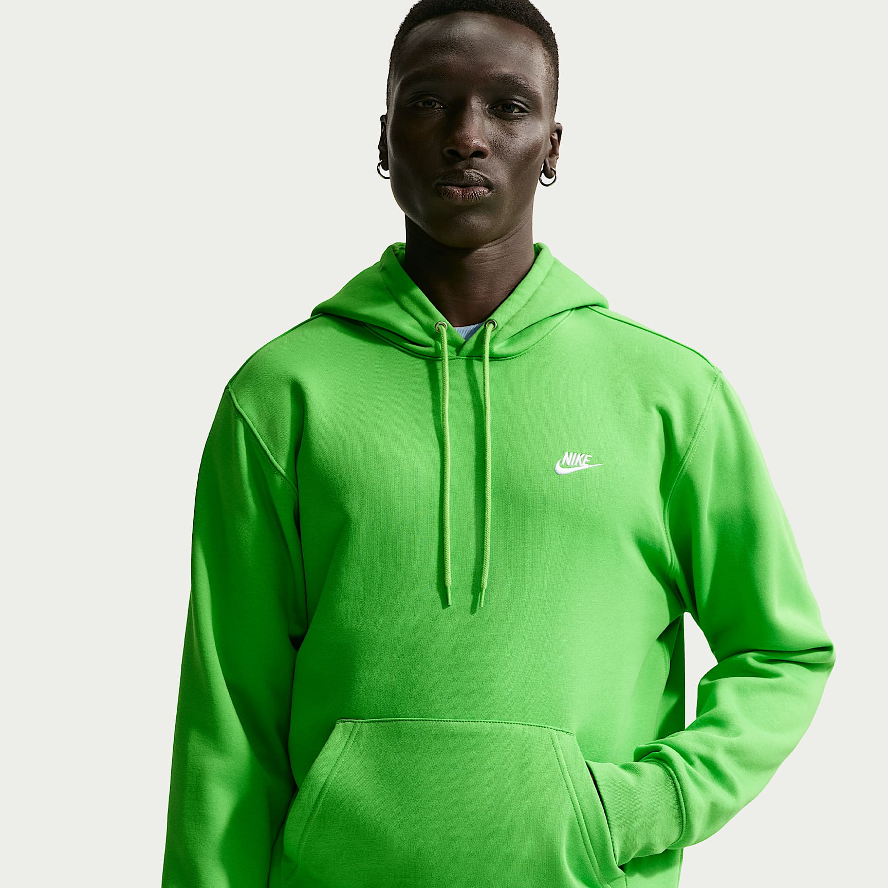 Nike Club Men's Pullover Fleece Hoodie. Nike.com